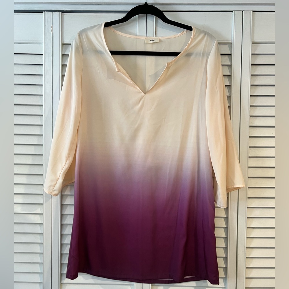 Tobi Ombré mini dress